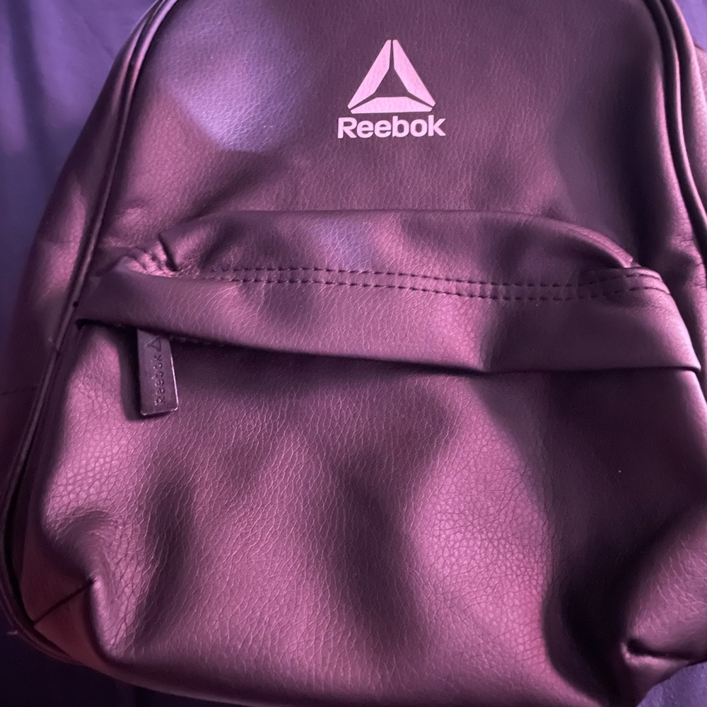 reebok all black mini bag